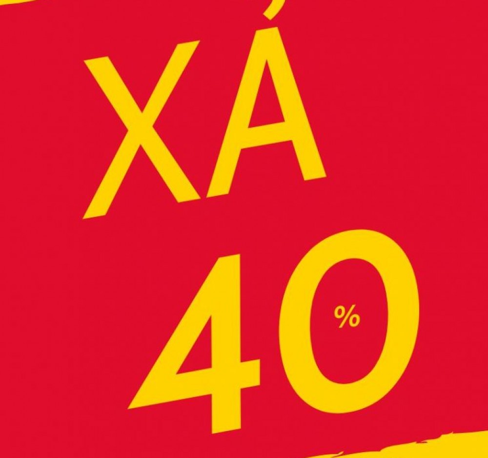 XẢ 40%