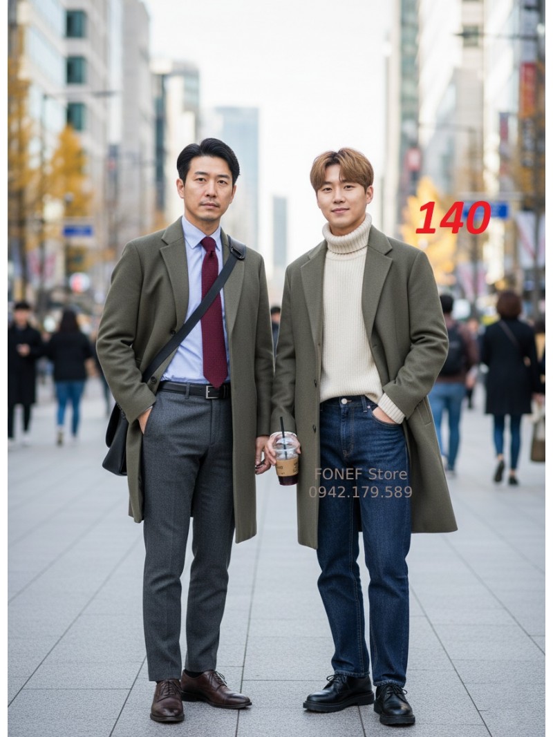 Áo Măng tô dạ SPA