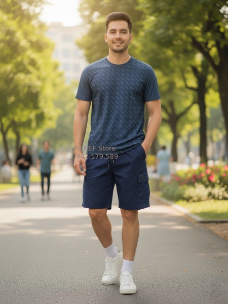 Quần Short Kaki BRD Túi hộp