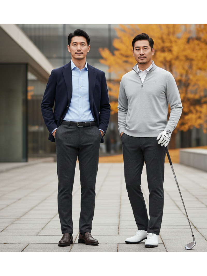 Quần Âu golf PIG thu đông cao cấp