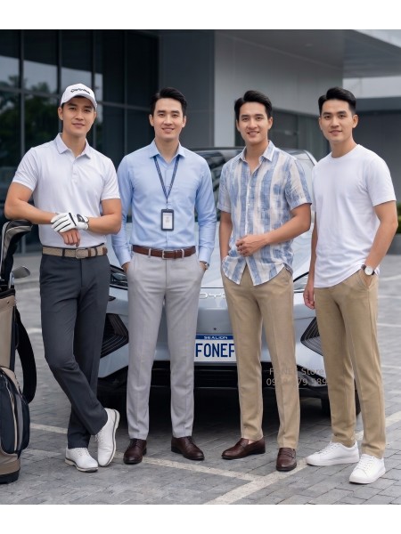 Quần Âu lai golf TOT