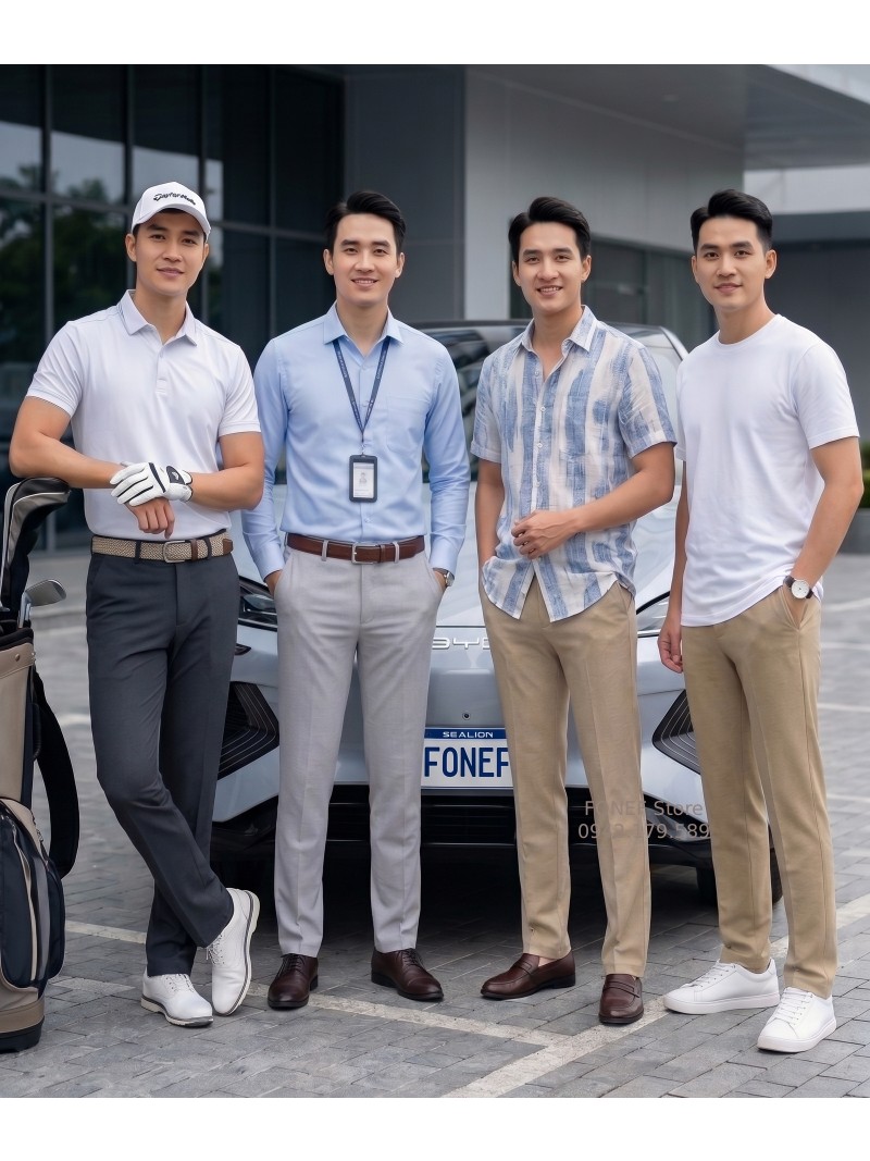Quần Âu lai golf TOT