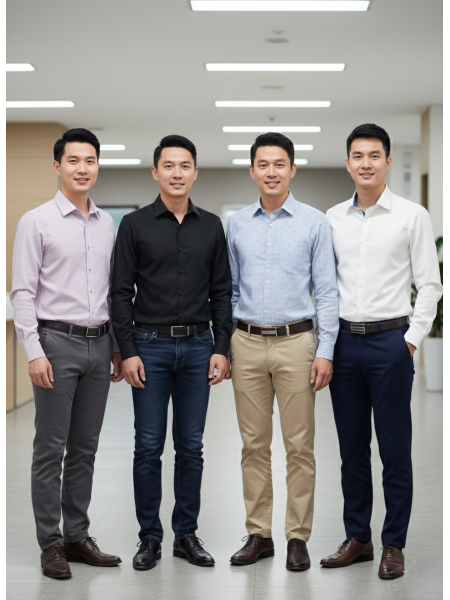 Áo Sơ mi dài tay STC