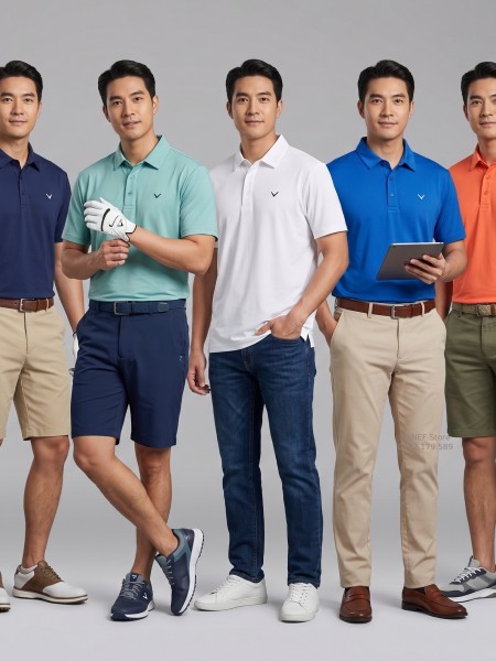 Áo Polo Golf CLW Màu sắc