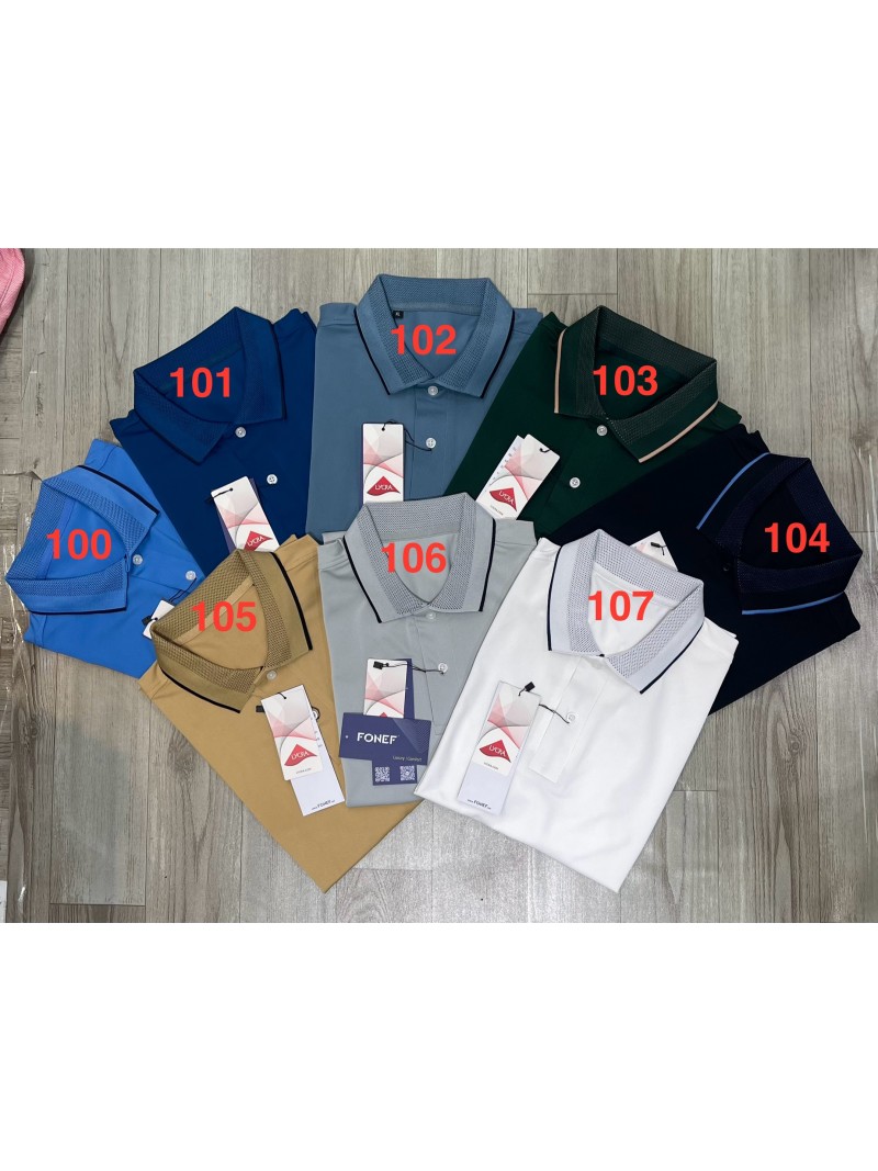 Áo Polo F1F Cổ dệt