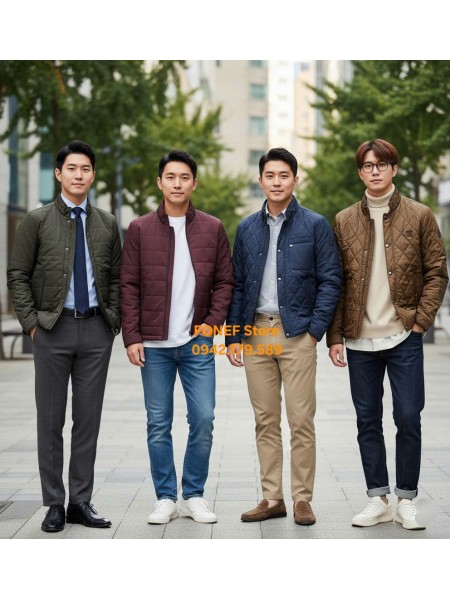 Áo Khoác chần bông F1F cao cấp, nhiều mẫu